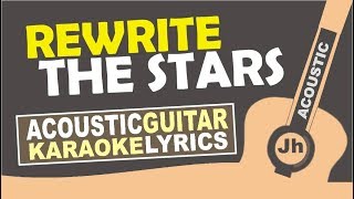 Anne-Marie & James Arthur - Rewrite The Stars (Karaoke Acoustic Lyric) Resimi