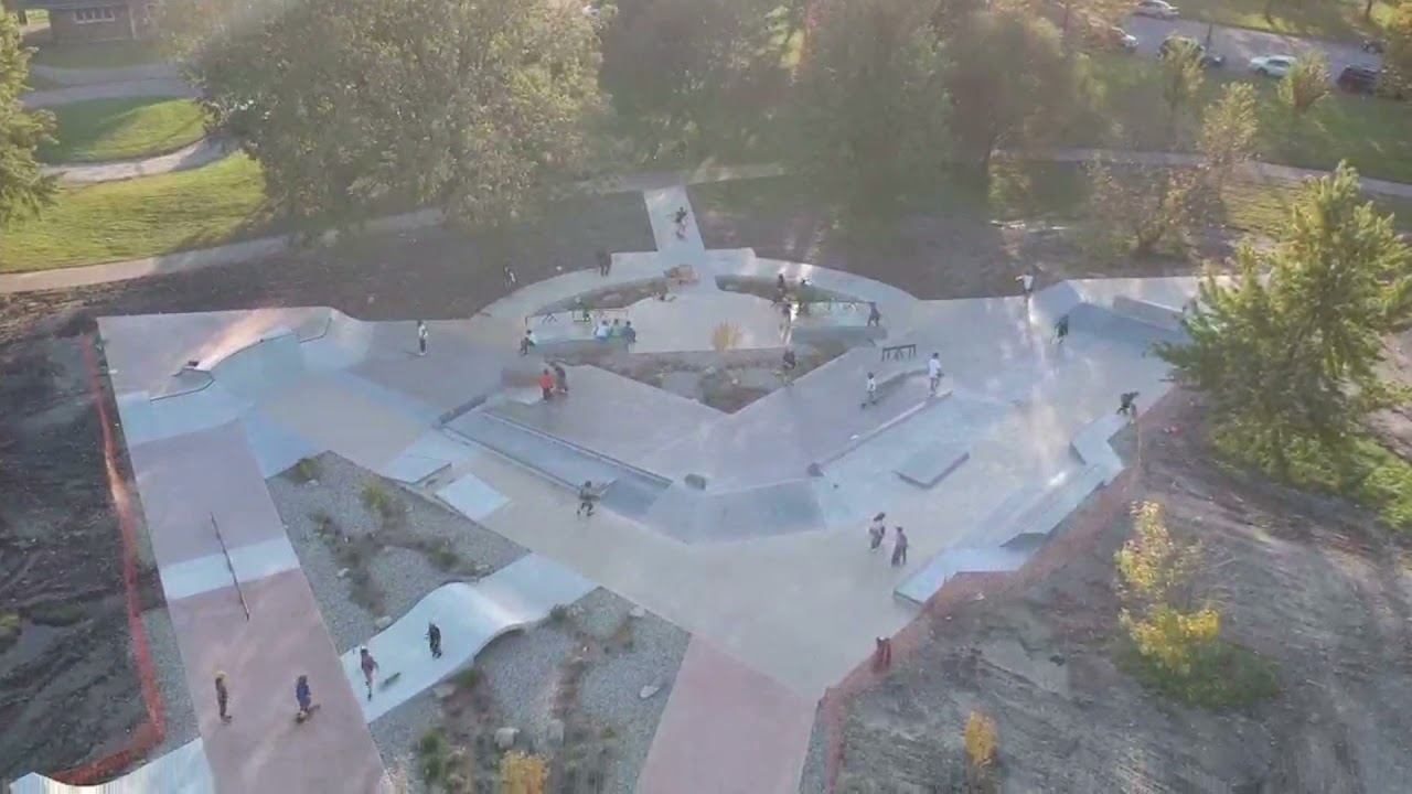 Chandler Park Skatepark Flyover