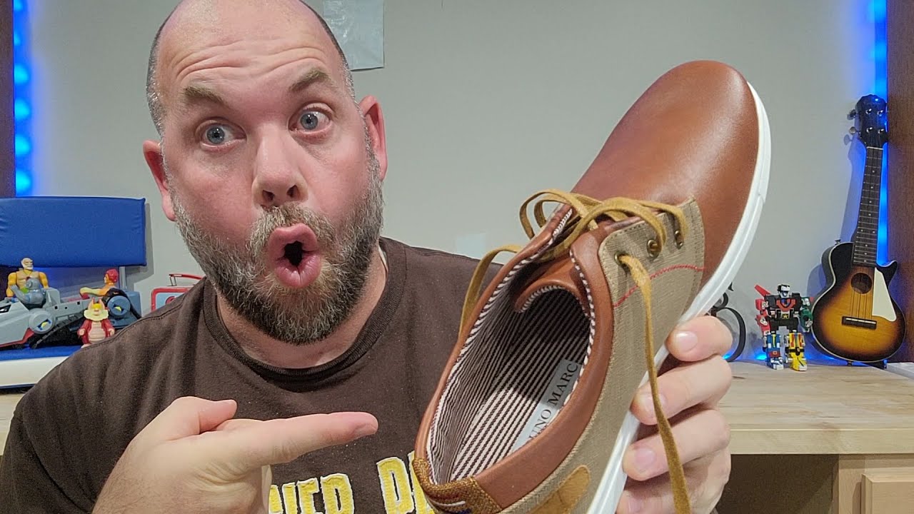 Review for Bruno Marc Men's Fashion Sneakers tan YouTube