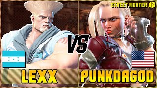 Street Fighter 6 🔥 Lexx (GUILE) vs PunkdaGod (CAMMY) 🔥 SF6 Room Match 🔥