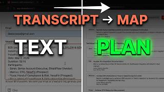How to Build a Mutual Action Plan From a Transcript (AI + Excel Export) | Dealwize