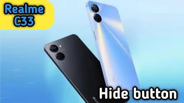 Realme C33 Back Button Setting Kaise Karen, How To Hide Back Button In Realme C33 , Gesture