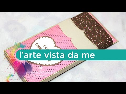 Chocolate Holder Tutorial-Packaging-San Valentino Fai da te-Scrapbooking Tutorial-Valentine&rsquo;s Day