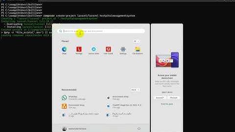 Laravel Installation Methods - 4