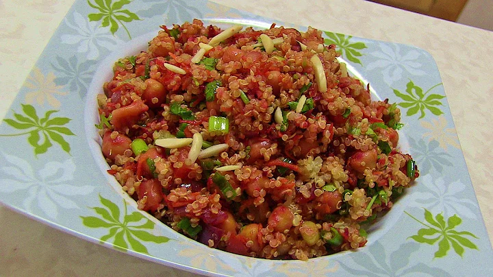Quinoa Salad - Video Recipe by Bhavna - Protein Ri...