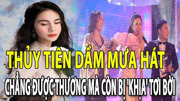 Thủy Tiên dầm mưa hát, chẳng được thương mà còn bị 