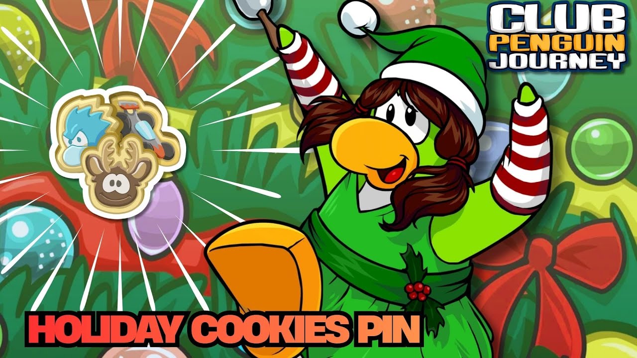 HOLIDAY COOKIES PIN LOCATION 🎄🍪 | Club Penguin Journey