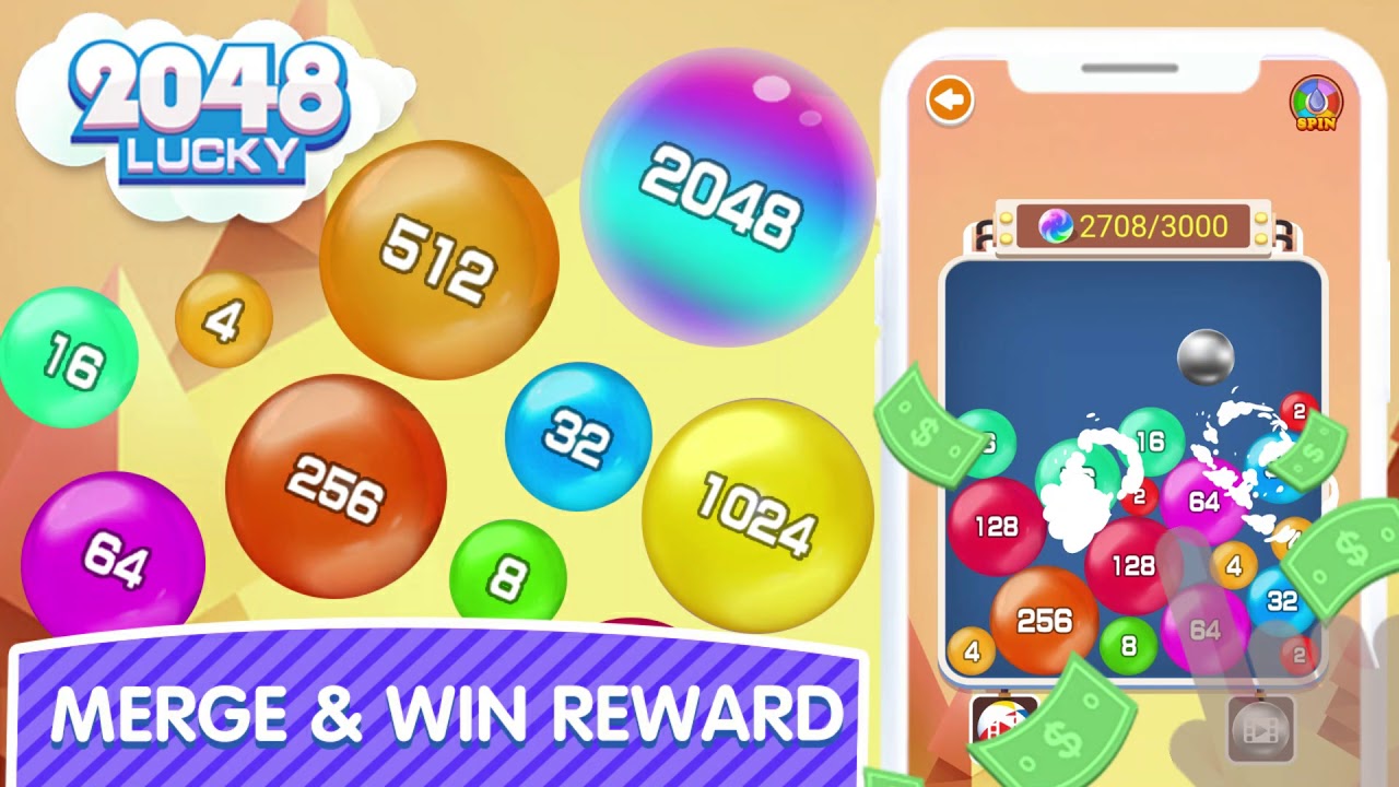 Lucky 2048 - Merge Ball and Win Free Reward APK para Android