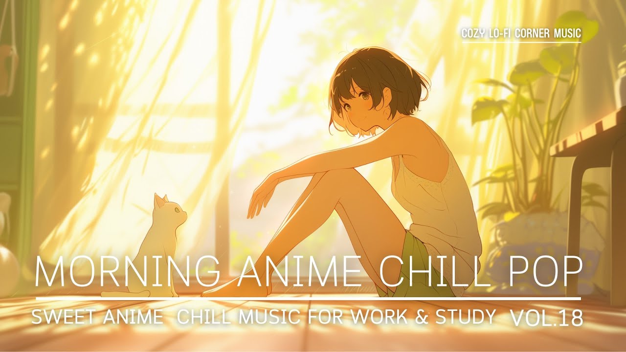 Morning Anime Chill Pop 💗 | Sweet Anime Chill Music for Work & Study