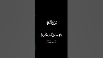 سورة  الضحى للشيخ عبدالباسط عبدالصمد @تلاوه خاشعه هادئه #المصحف #اكسبلور