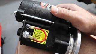 I Installed a Powermaster Mastertorque 9603 Starter on my SBF