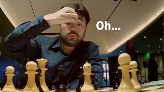 When every chess move is bad…
