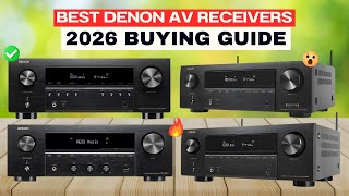 Top 5 Denon AV Receivers 2026: The BEST for 8K Home Theater & Music