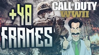 How to Increase your FPS Drastically in Call of Duty World War 2 PC!