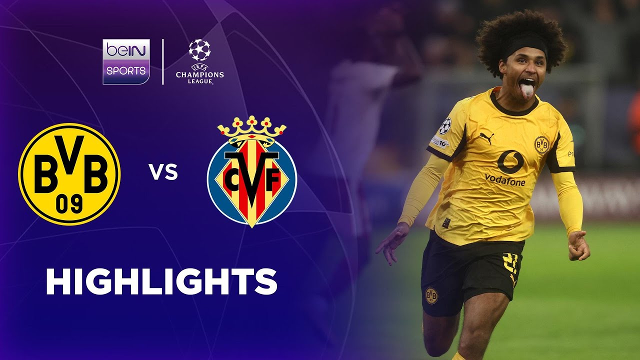 โบรุสเซีย ดอร์ทมุนด์ 4-0 บียาร์เรอัล | ไฮไลต์ ยูฟ่า แชมเปี้ยนส์ ลีก Champions League 25/26