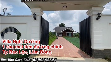 Nhà vườn Bảo Lộc, gần qlo 20, sẵn thổ cư, giáp sông/ #kimnhadat #datbaoloc
