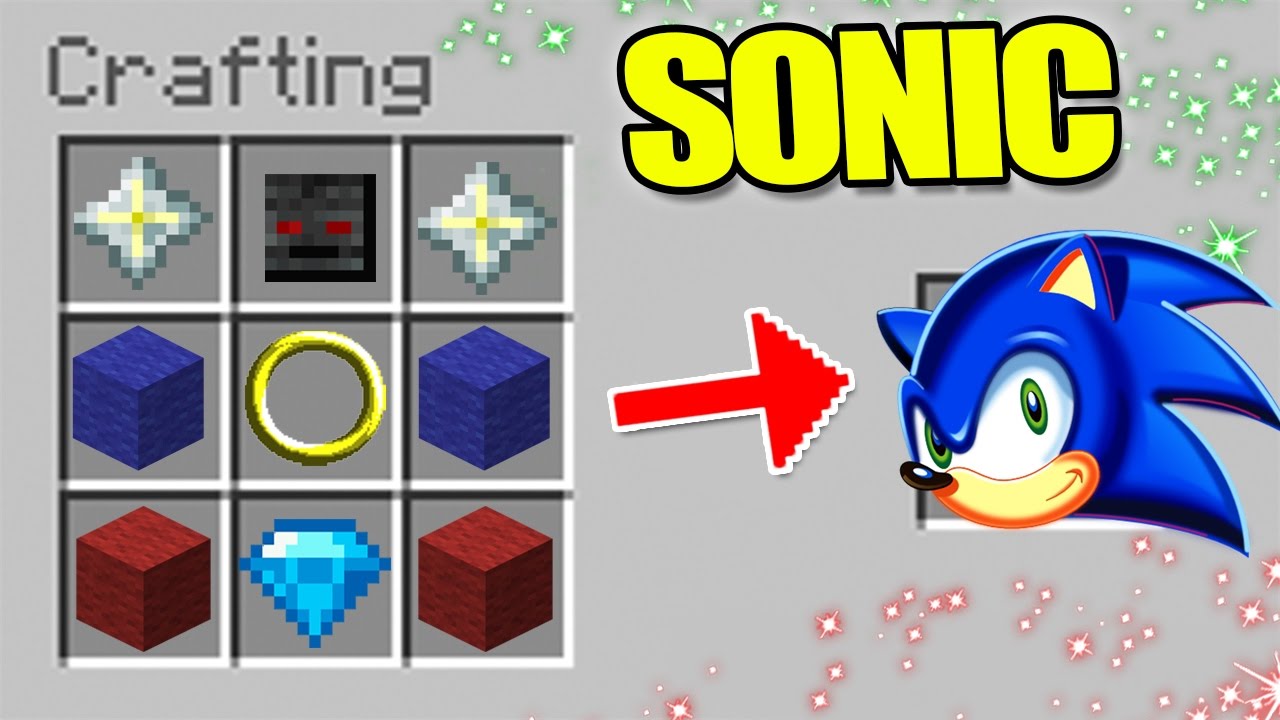 How To Summon Sonic The Hedgehog in Minecraft! - YouTube