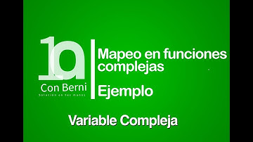 Mapeo en funciones complejas I Ejemplo 1