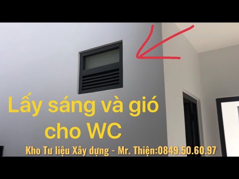 Video: Đầu giếng - kín gió và thẩm mỹ