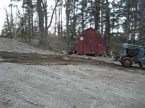 Mid-Mount-Grader-Blade 1969 Sears Suburban Hydro-Trac with mid-mount grader blade - YouTube