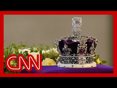 Hear why people are upset about a massive diamond on royal crown