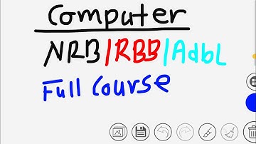 Rbb//Adbl//Nrb//Computer full course