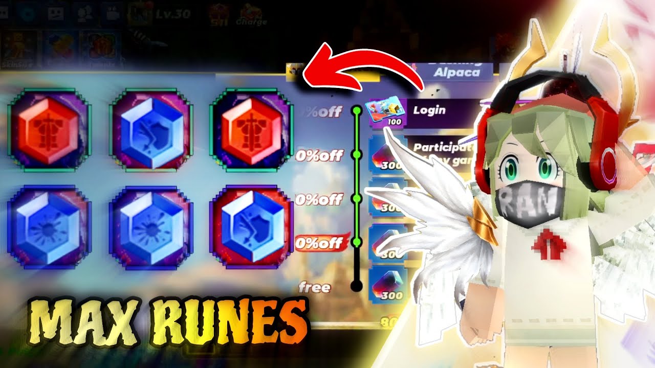 I Got Full New Runes in Bedwars || Blockman Go😍 - YouTube