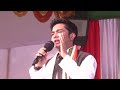 Abhishek Banerjee addresses a public meeting at Gangarampur Stadium, Dakshin Dinajpur