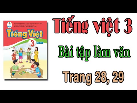 Video Tiếng việt lớp 3 sách cánh diều | Bài 2 : Bài tập làm... - YouTube