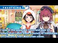 Oozora Subaru talks about her interactions with Houshou Marine【Eng Sub / hololive】