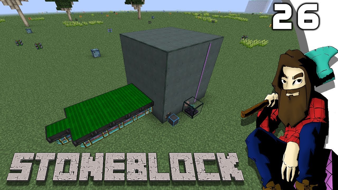 [Minecraft] STONEBLOCK 26 Stockage d'énergie YouTube