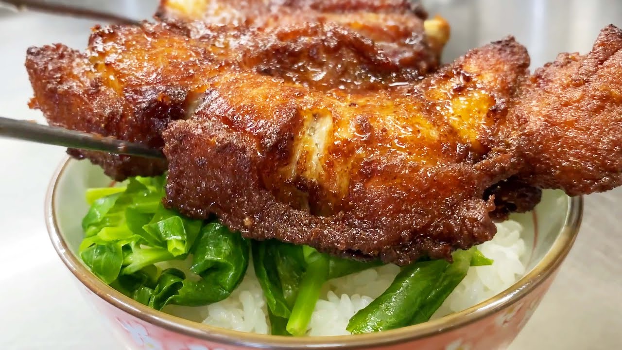 排骨飯が食べたい。　food porn