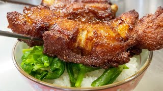排骨飯が食べたい。　food porn