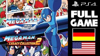 FULL GAME - MEGA MAN LEGACY COLLECTION 1+2 [LONGPLAY] - MEGA MAN 1-10 [PS4 VERSION]