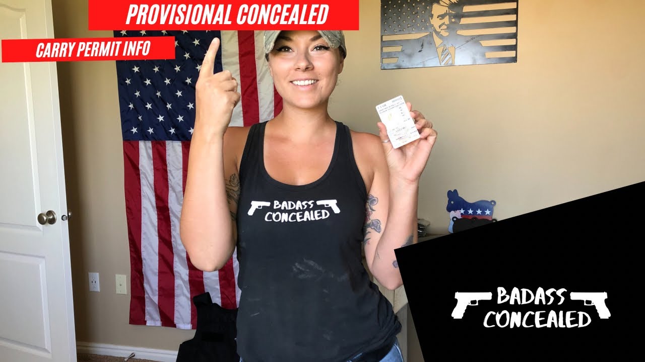 Provisional Concealed Carry How to start & APPLY FOR THE