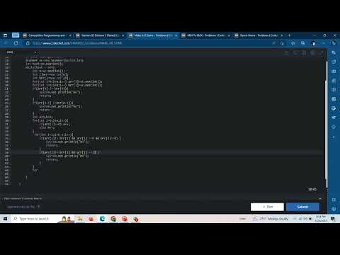 Make A-B Same || Codechef || Starter 88 in java