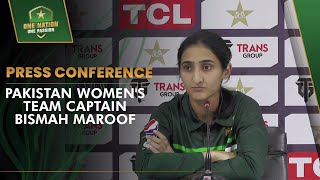 Pakistan Captain Bismah Maroof Press Conference Ahead of ODI Series Against Ireland | PCB | MA2L