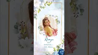 Wedding Invitation Video Ns31 E-Card Whatsapp Invite Video English