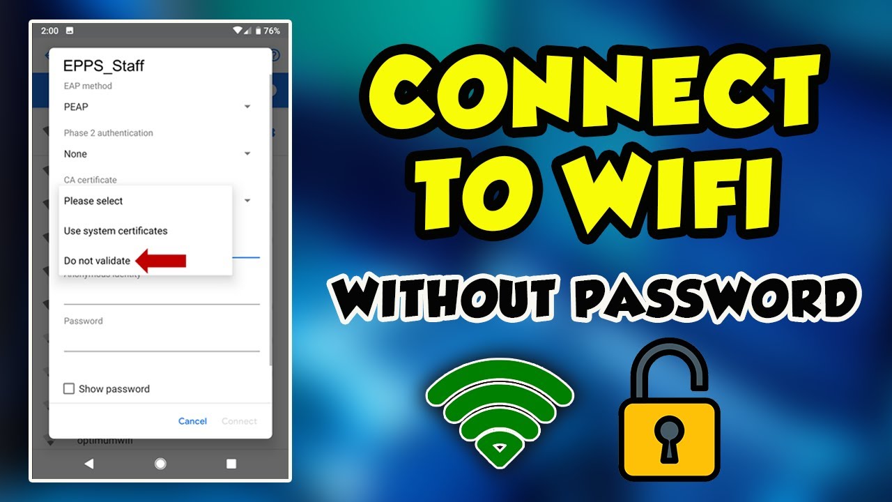 LEGIT TRICKS Connect to Wifi without Password  Paano magconnect sa wifi kahit di alam ang password