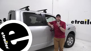 etrailer | Rhino Rack Roof Rack Installation  2017 Nissan Titan