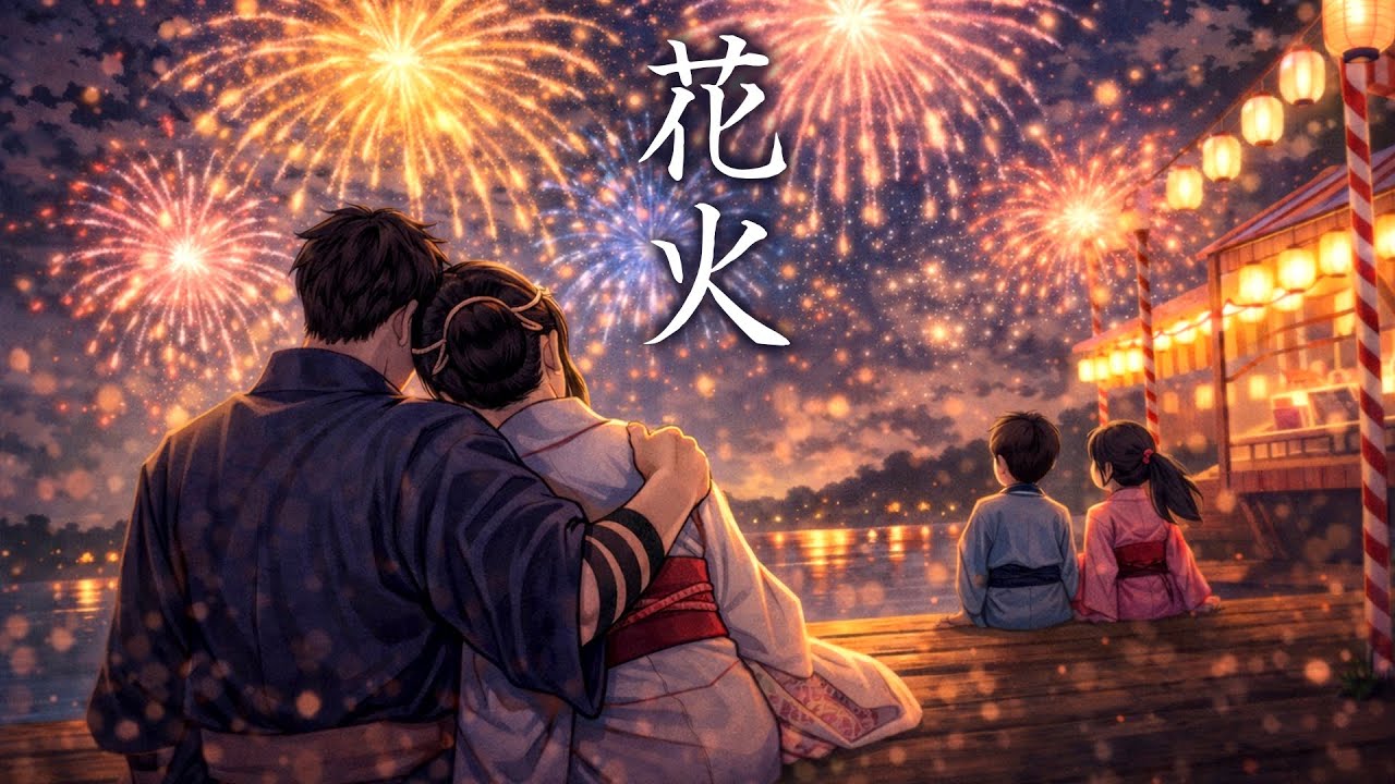 『花火』- もしも猗窩座が恋雪を助け出し、狛治として共に生きられたら？【鬼滅の刃IF / オリジナル曲】