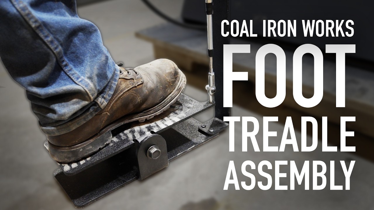 Как установить ножную педаль для угольной металлообрабатывающей машины