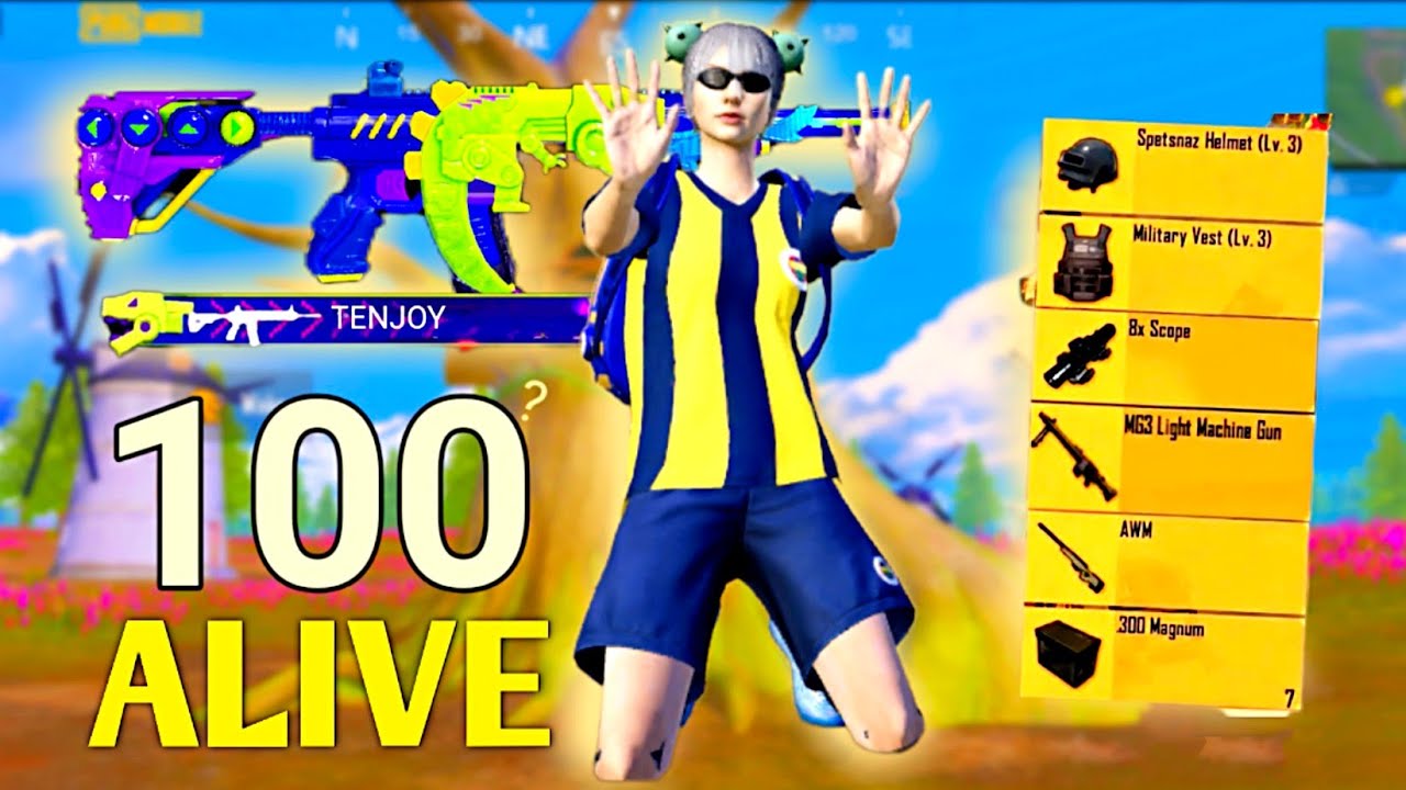 100ALIVE!?😱 IT'S 100 OR 50 ALIVE? DOUBLE RECALL 2×2 KILOMETERS LIVIK MAP 🔥PUBG MOBILE