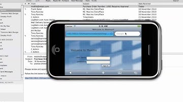 Maximo EveryPlace - PO Approval Workflow - iPhone