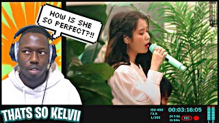 [IU] 'eight' Acoustic Ver. Live Clip | REACTION