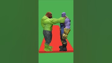 Detailed Guide to Animations in GTA V OMG Red Hulk vs Thanos ULTRA FACE SWITCH