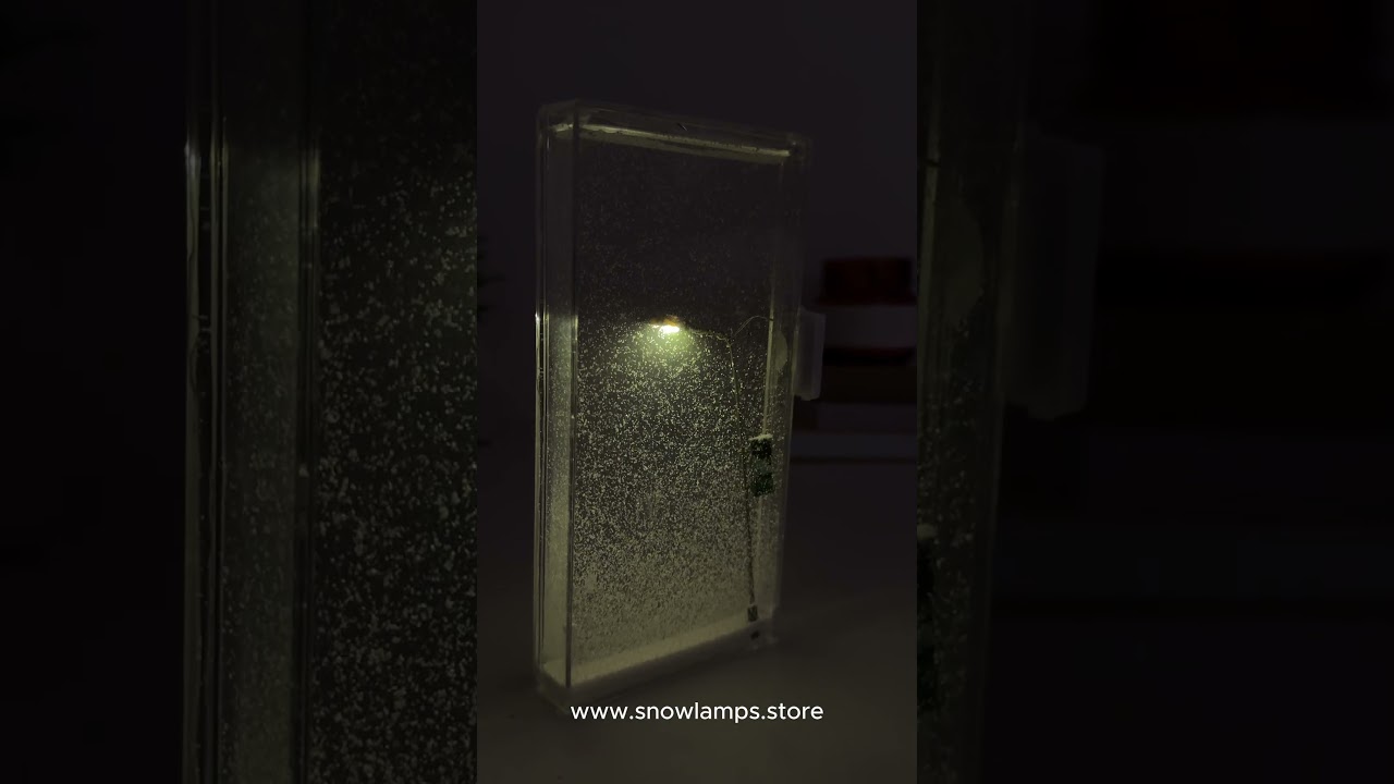 ❄✨ Snow Lamp | Magical Home Décor Transformation ✨ @www.snowlamps.store 