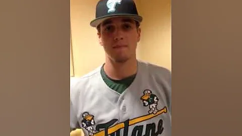 Tulane Pitcher Emerson Gibbs Talks about the win a...