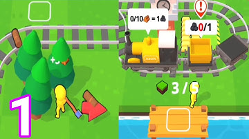 Rail Lands - Gameplay Walkthrough Android, ios Part 1