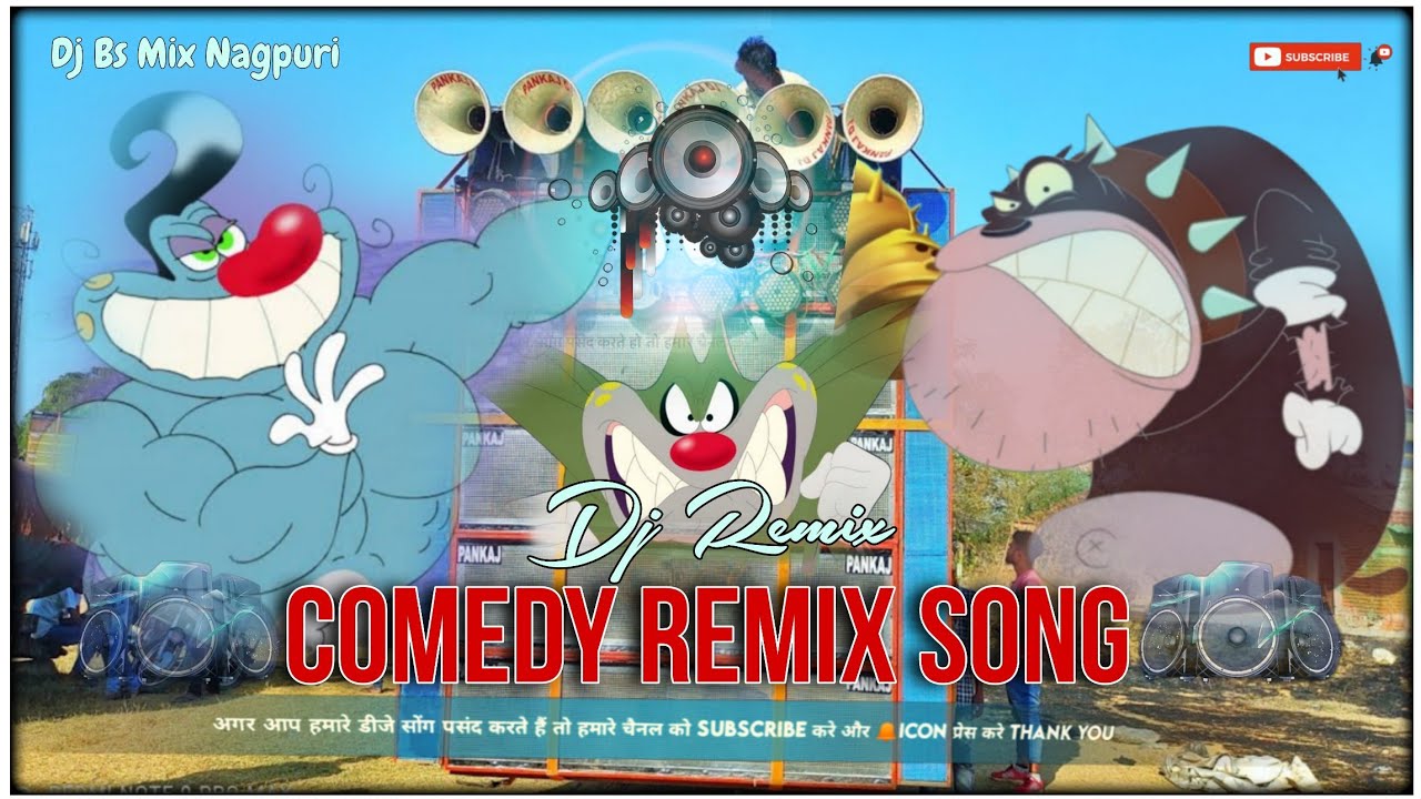 Oggy Cartoon Comedy Song Dj Remix || Hard Bass 2024 - YouTube